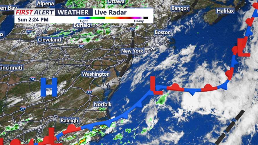 High Pressure Dominates