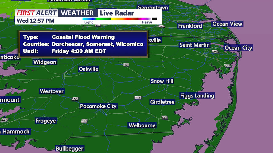 COASTAL FLOOD WARNING