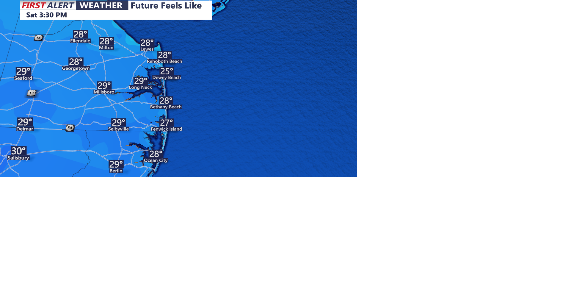 Cold start to weekend on Delmarva as weather patterns shift ahead ...