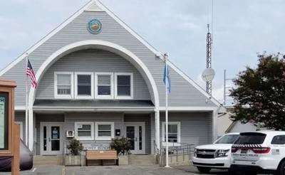 The front of Dewey Beach Town Hall.