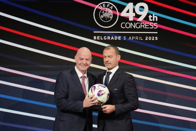 UEFA Infantino Soccer