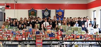 Worcester Prep food drive supports local families