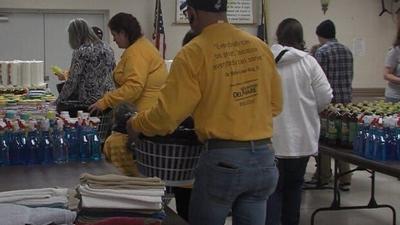 American Legion Builds Buddy Baskets for the Homeless