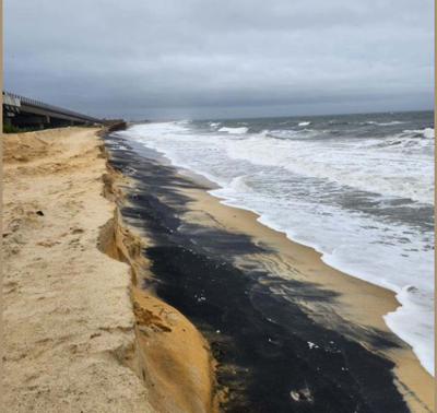 Erosion at Indian River Inlet