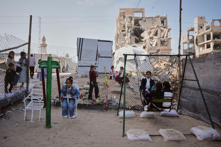 Mideast Wars Gaza Children