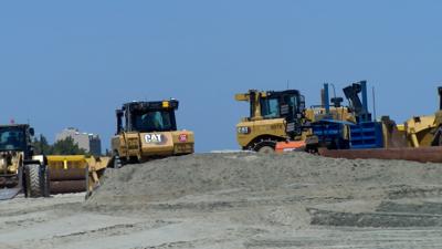 Beach Replenishment Begins in Bethany Beach