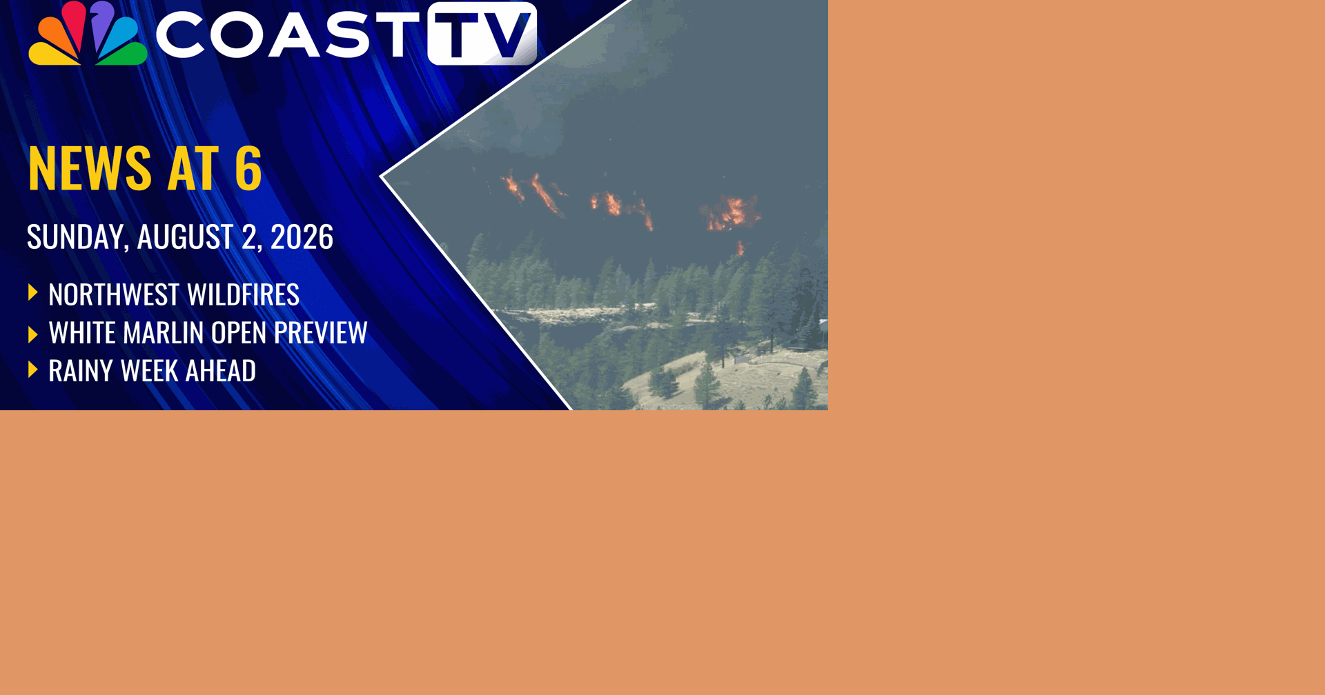 CoastTV 6 PM News: August 2, 2026