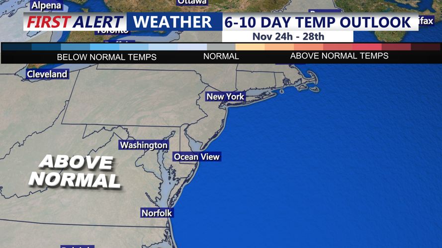 6-10 DAY OUTLOOK - NORTHEAST
