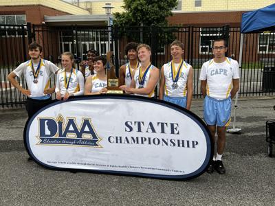 Cape Henlopen wins the 2024 DIAA Unified Track & Field State Championship