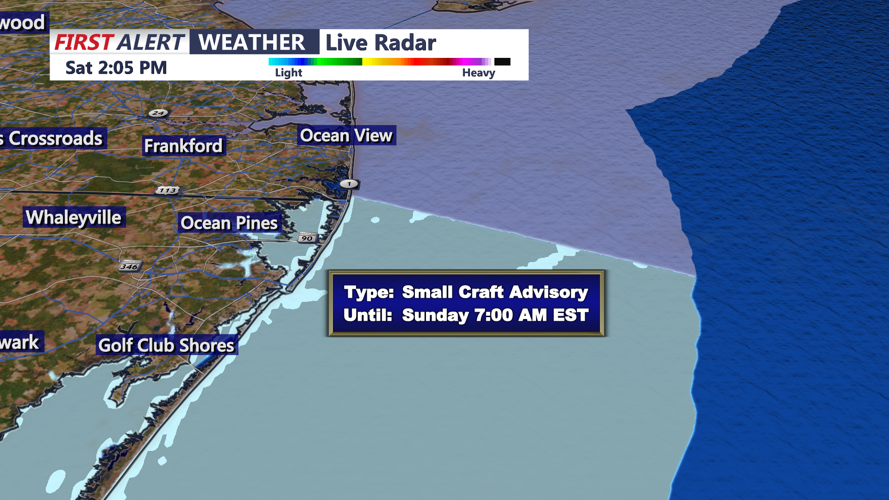 SMALL CRAFT ADVISORY - OCEAN CITY