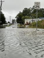 Oak Orchard road flooding