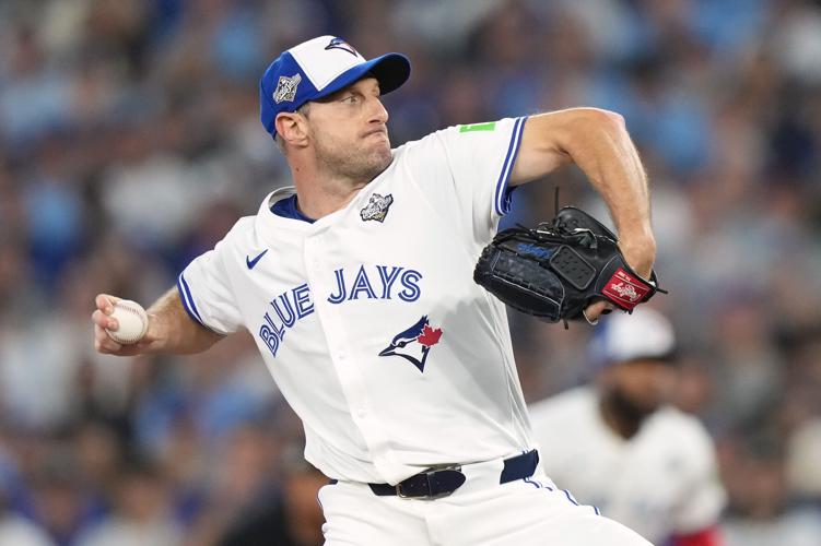 Blue Jays Scherzer Baseball