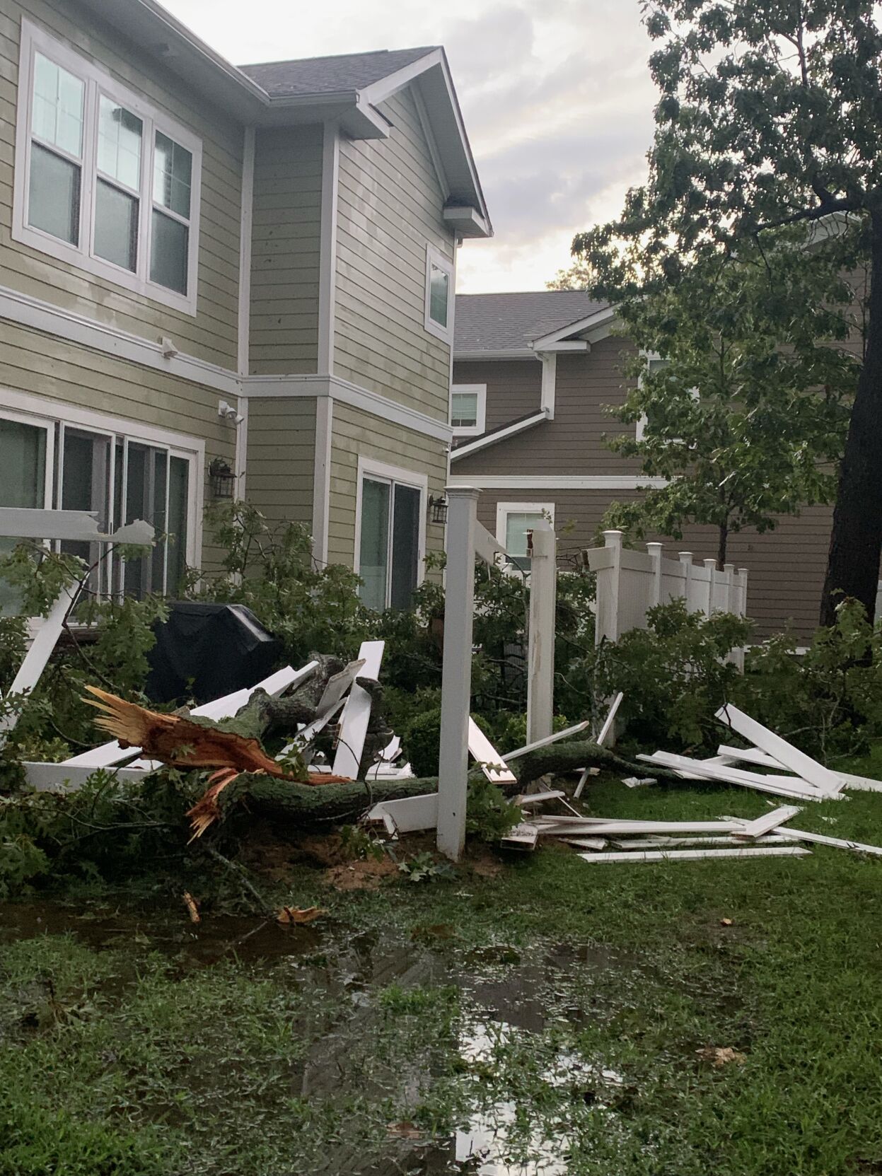 Down Trees and Damage After Overnight Thunderstorms | News | coasttv.com
