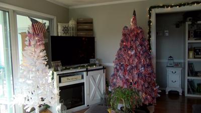 Unique Christmas Trees Honor Veterans and Soldiers in Training