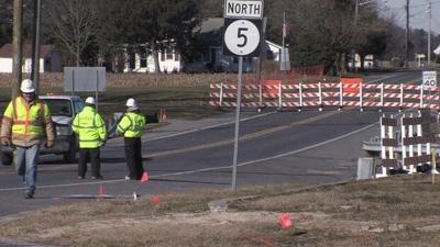 Northbound Route Five Closed for Two Months in Harbeson