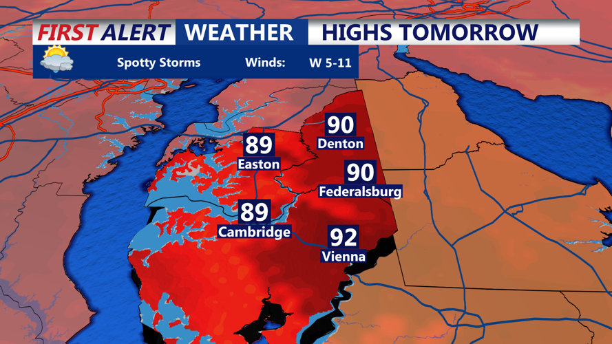 HIGHS TOMORROW CAMBRIDGE
