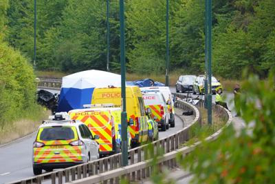 Britain-Car Crash