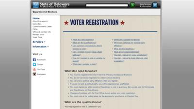 Delaware Voter Registration