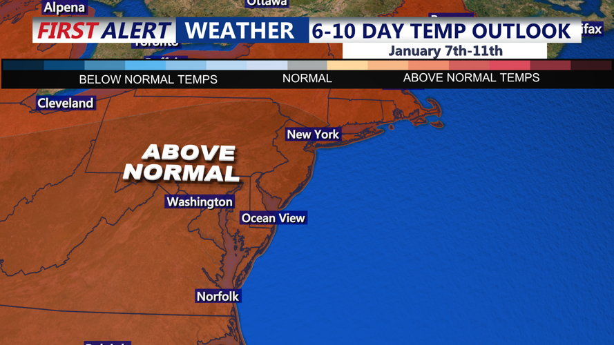 6-10 Day Temperature Outlook