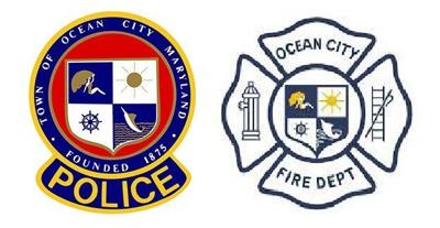 Courtesy Ocean City Police Department and Ocean City Fire Department.