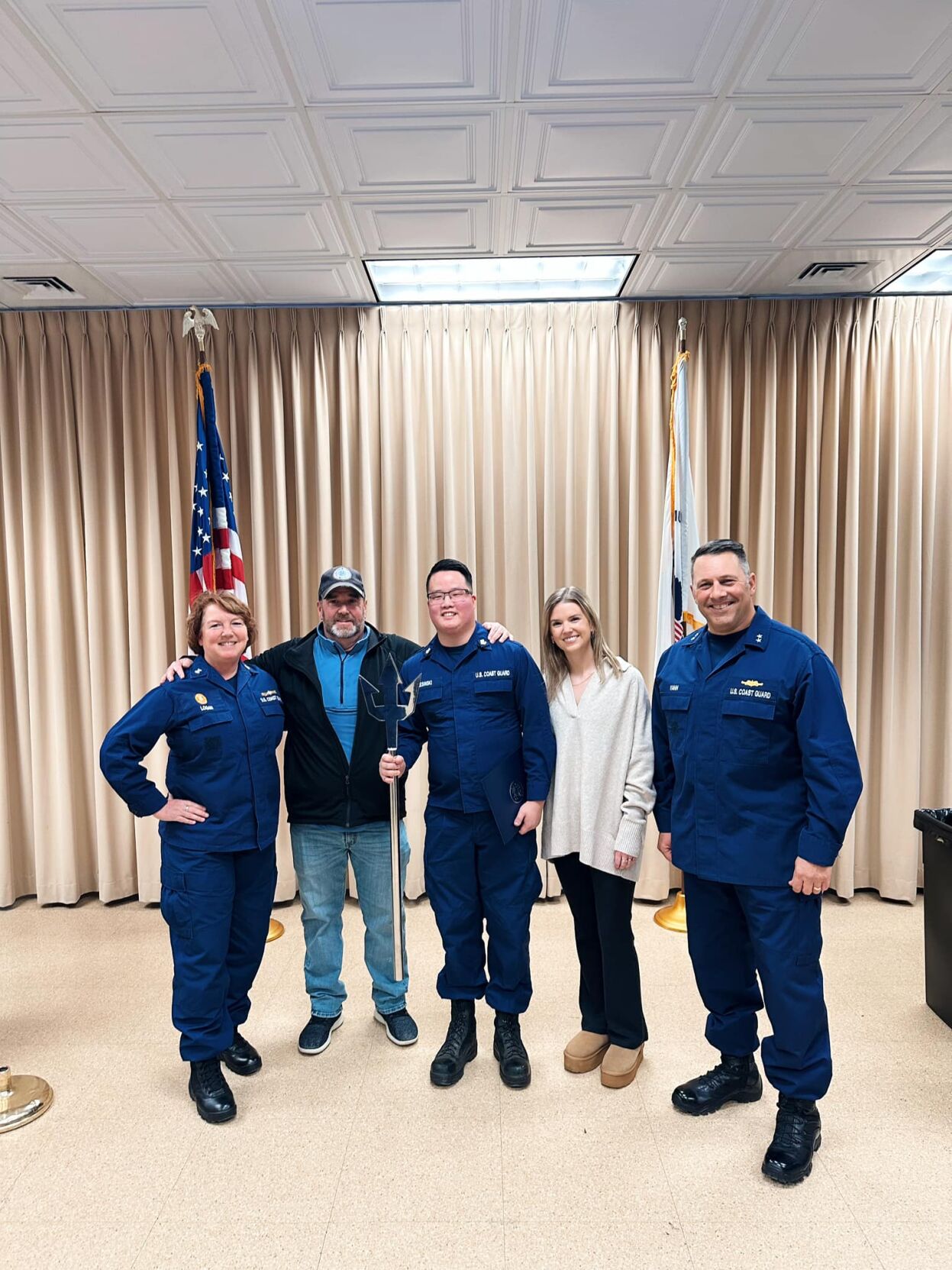 U.S. Coast Guard Delaware Bay Marine Science Technician earns promotion