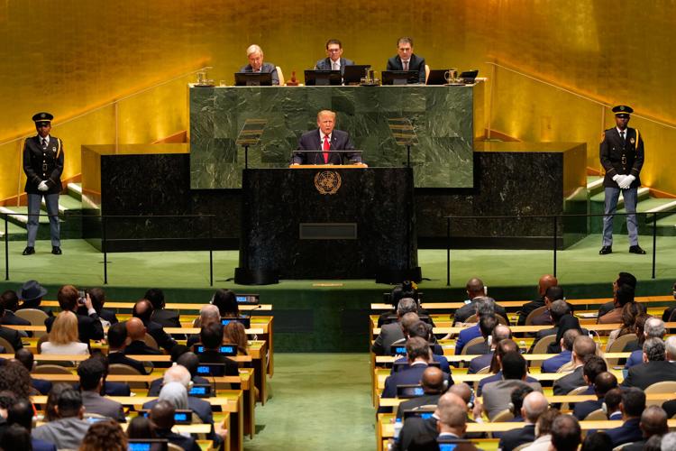 APTOPIX UN General Assembly Trump