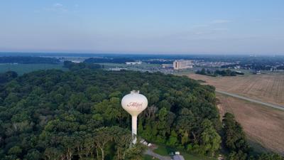 Milford water tower