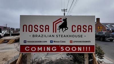 Nossa Casa Brazilian Steakhouse sign in Millsboro