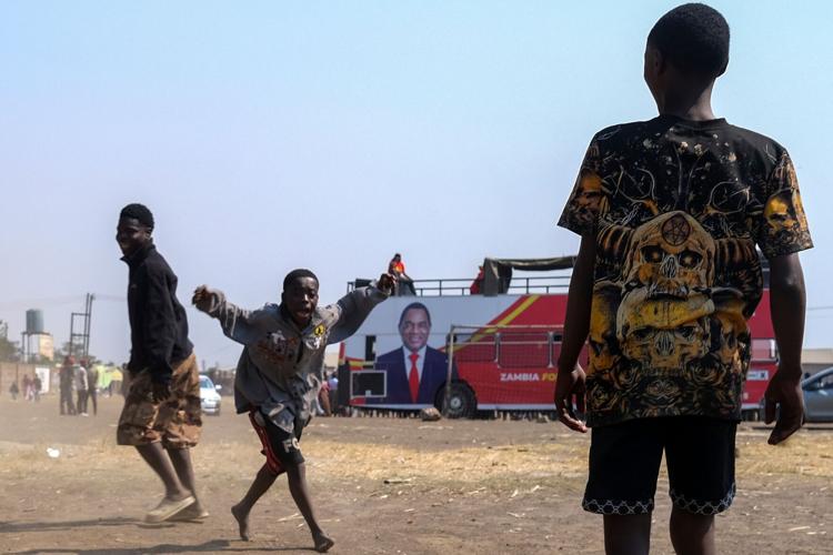 APTOPIX Zambia Election
