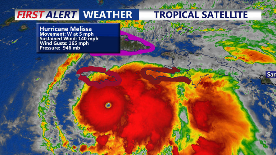 TROPICAL SAT - HURRICANE MELISSA
