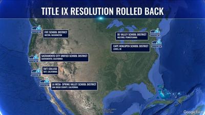 Map of all 6 school systems