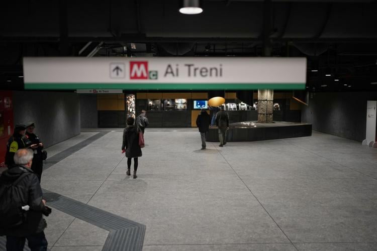 Italy Colosseum Metro Stations