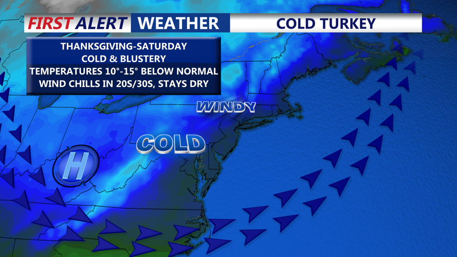 Very cold into the weekend with rain expected Sunday | Weather ...