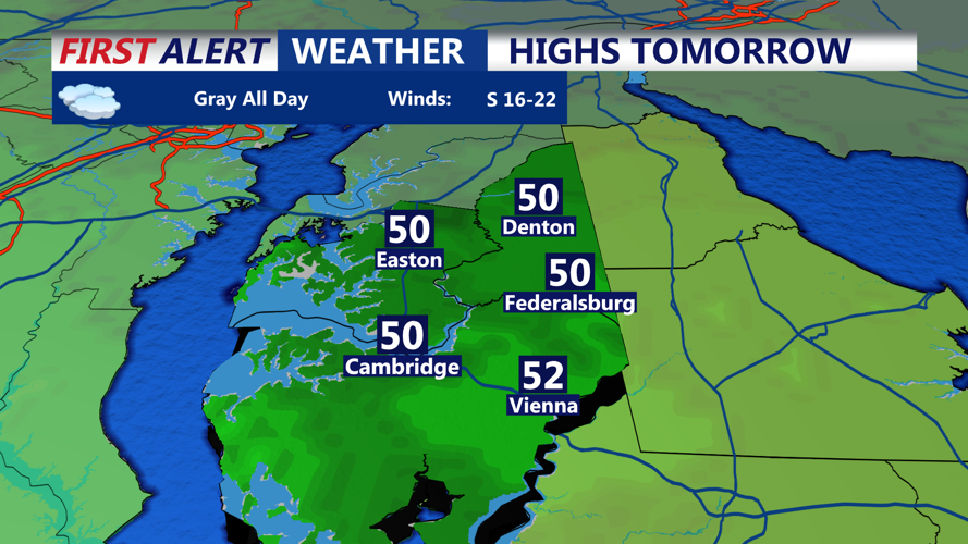 HIGHS TOMORROW CAMBRIDGE