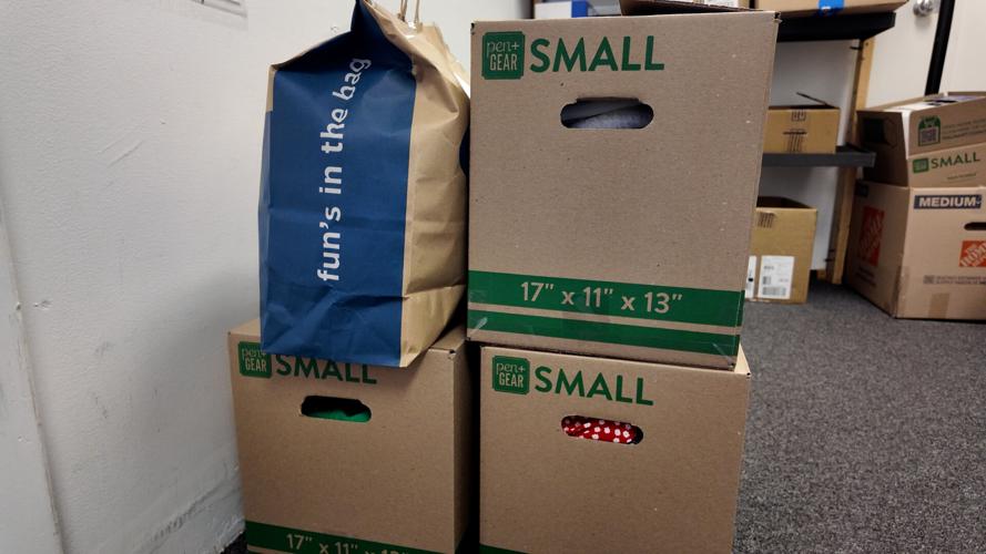 The organization says it delivered more than 100 boxes of clothing before the school year started.