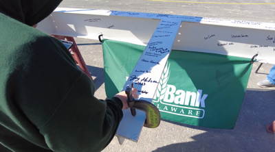 food bank topping out