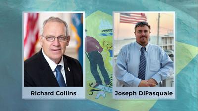 Incumbent Republican Richard Collins and Non-Partisan candidate Joseph DiPasquale