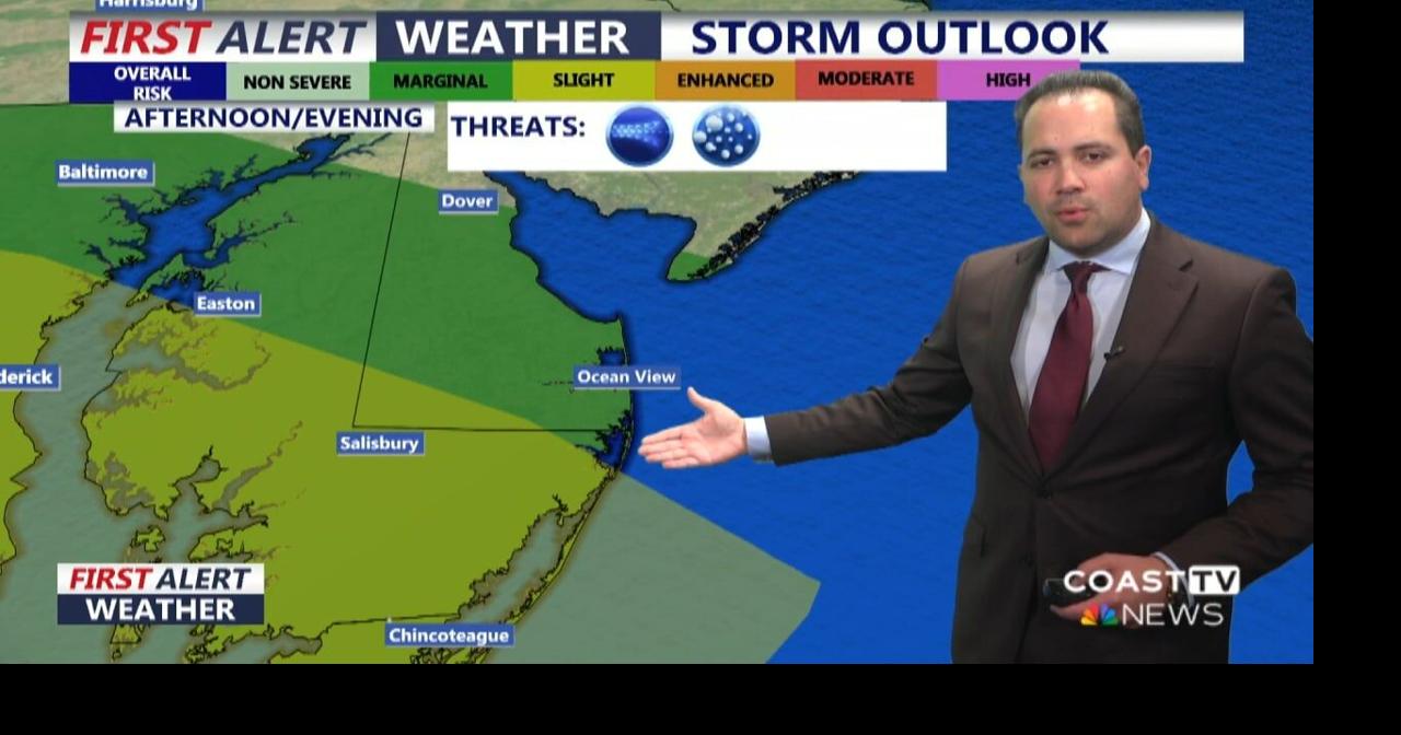 Wednesday Midday Forecast Update, May 27th, 2026 | Weather | coasttv.com