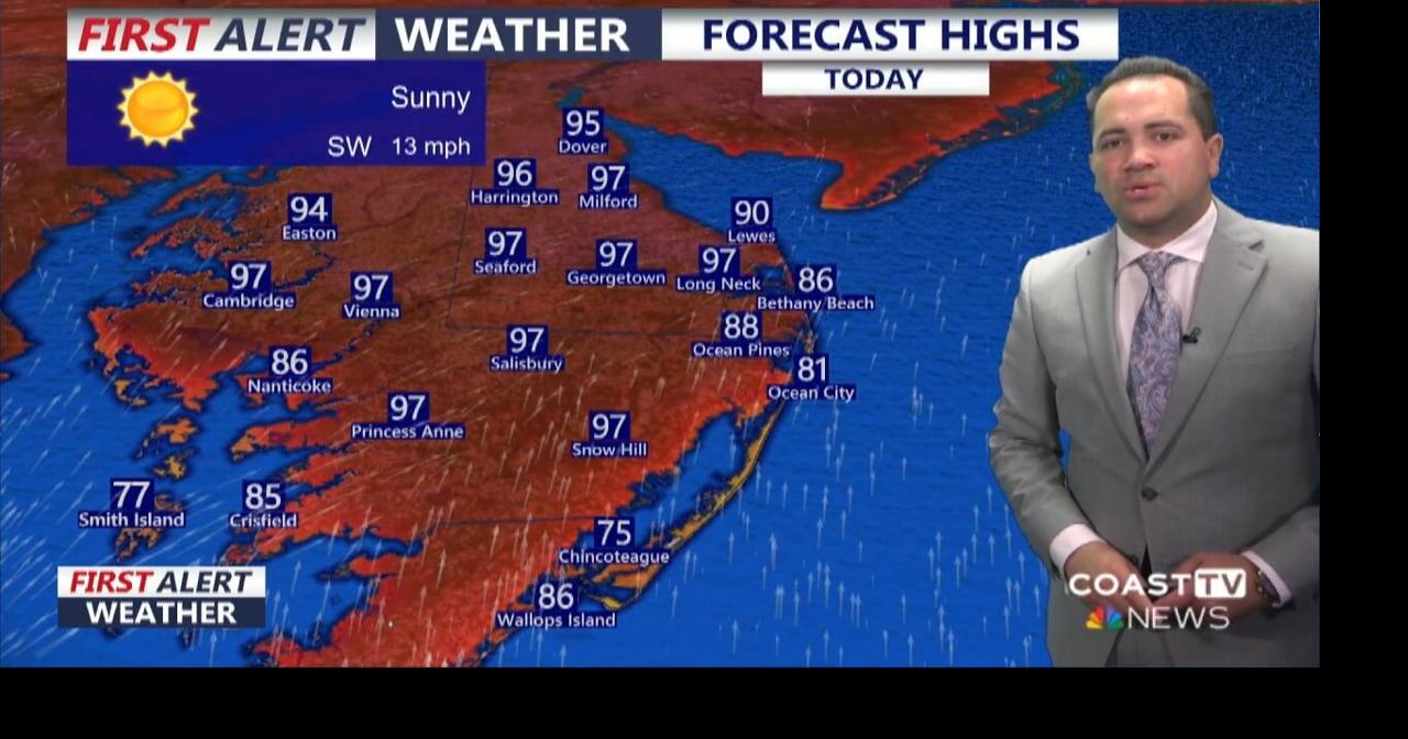Tuesday Morning Forecast Update, May 19th, 2026 | Weather | coasttv.com