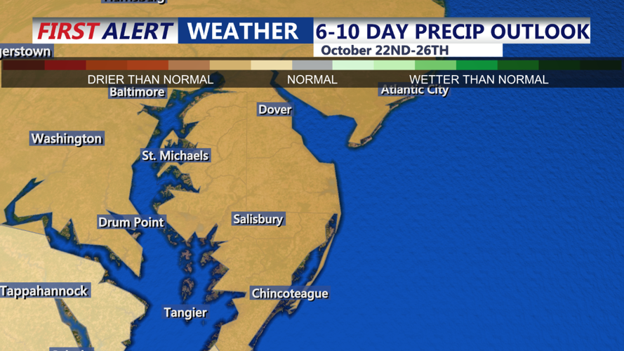 Warm and Dry Start to the Week for Delmarva with Near-Record Highs by ...