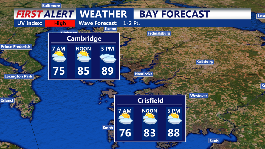 3 day bay forecast