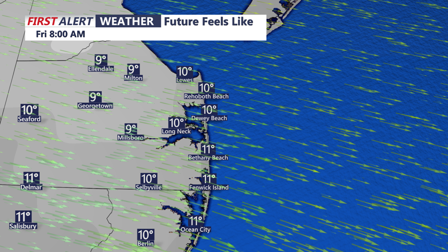 FUTURECAST FEELS LIKE FRIDAY MORNING