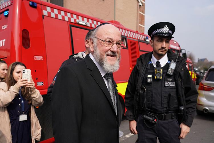Britain Antisemitic Attack