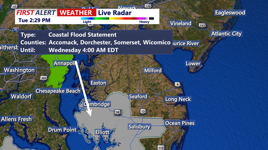 Latest Coastal Flood Statement