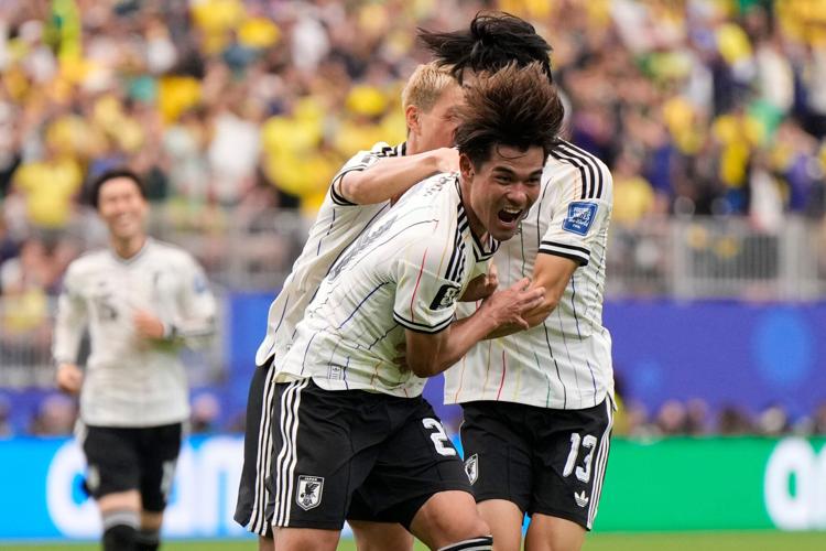 APTOPIX Japan Brazil WCup Soccer