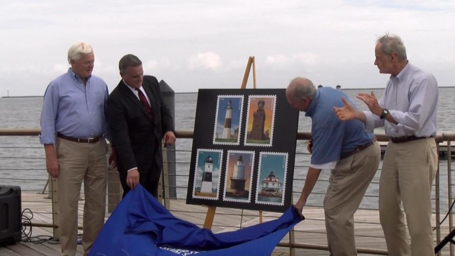 The Harbor of Refuge Lighthouse Now A Part of The USPS' Mid-Atlantic Lighthouses Forever Stamp Collection
