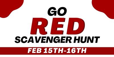 Go Red Scavenger Hunt