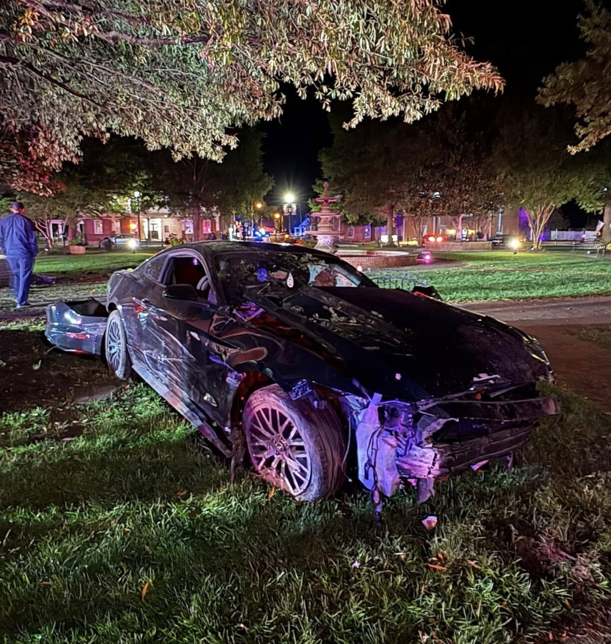 Georgetown circle crash