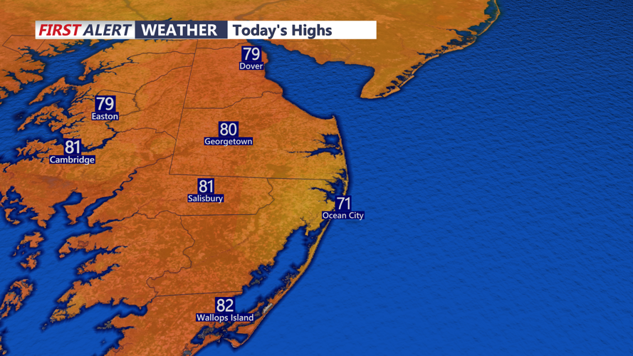 TODAY'S HIGHS