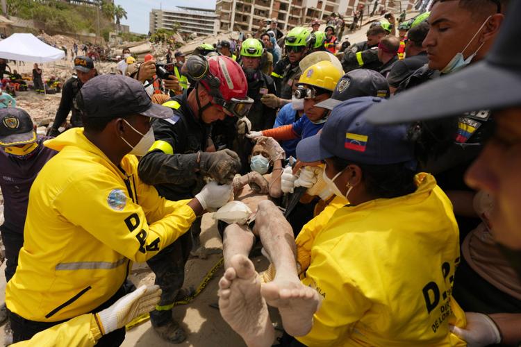 APTOPIX Venezuela Earthquake